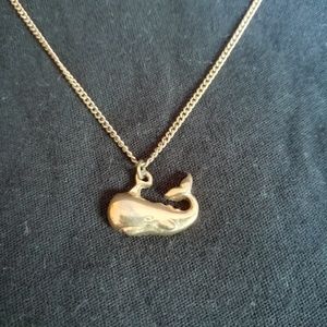 *CLOSET CLOSE OUT SALE* Gold plated Whale necklace